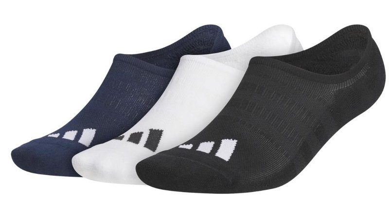 Adidas No Show heren sokken (3 paar), multicolor