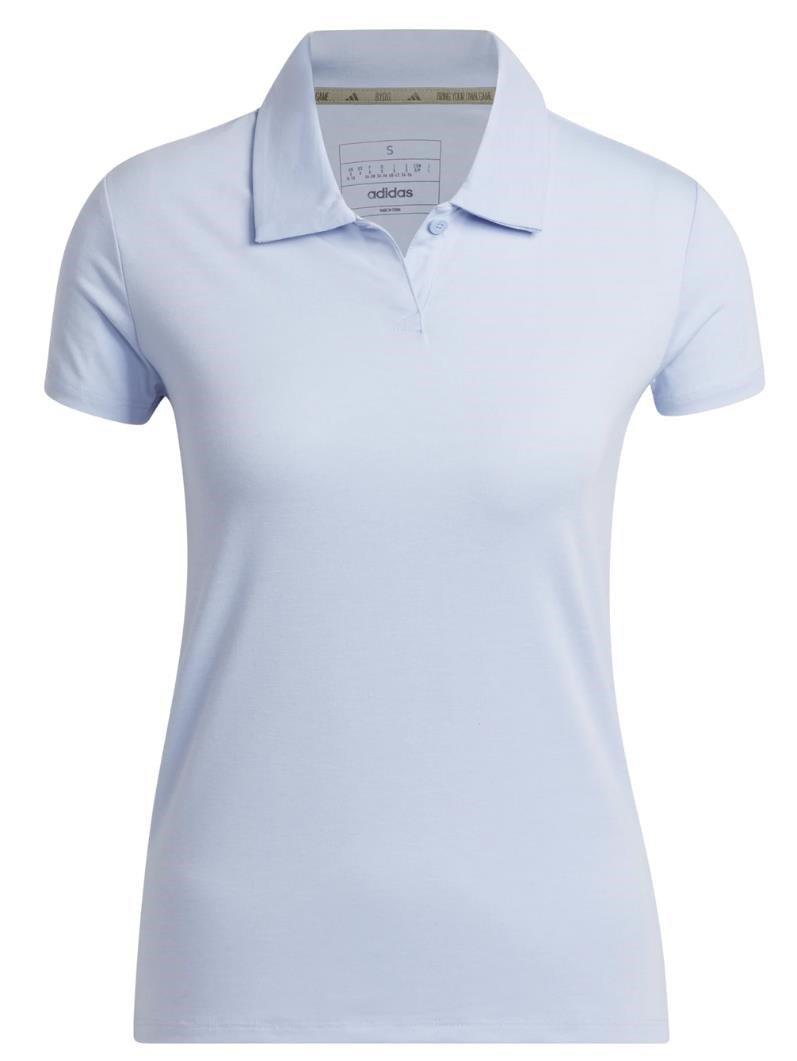 Adidas Go-To Heathered dames polo, blue dawn mel