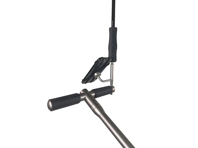 JuCad smartphone houder met paraplu-uitbreiding, titanium