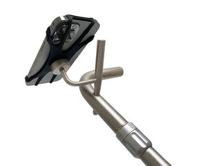 JuCad smartphone houder met paraplu-uitbreiding, titanium