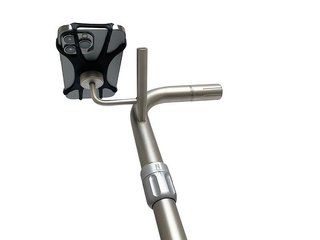 JuCad smartphone houder met paraplu-uitbreiding, titanium