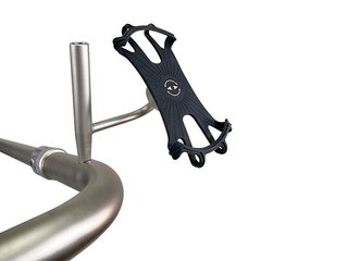 JuCad smartphone houder met paraplu-uitbreiding, titanium