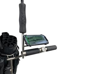 JuCad smartphone houder met paraplu-uitbreiding, titanium