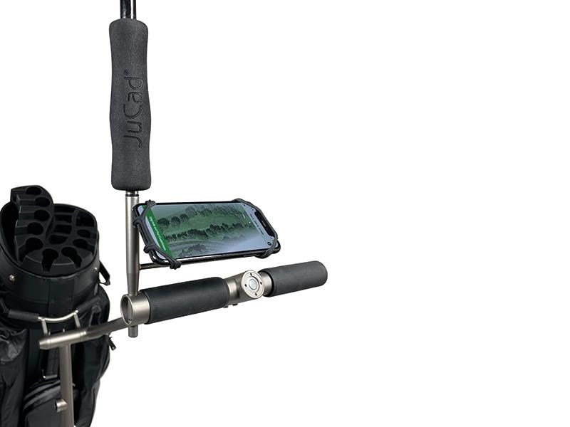 JuCad smartphone houder met paraplu-uitbreiding, titanium