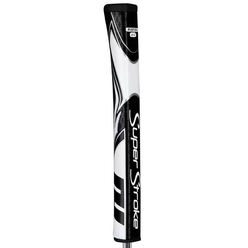 SuperStroke SuperStroke Zenergy Pistol GT 2.0 putter grip, zwart/wit