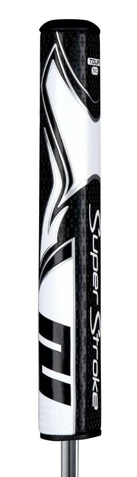 SuperStroke Zenergy Tour 5.0 putter grip, zwart/wit