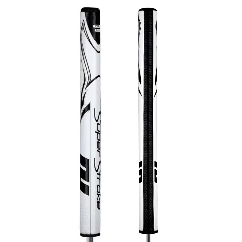 SuperStroke Zenergy XL Plus 3.0 putter grip, wit/zwart
