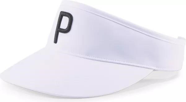 Puma P Visor Adj universele visor, bright white/black