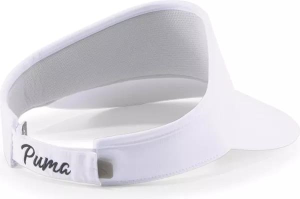 Puma P Visor Adj universele visor, bright white/black