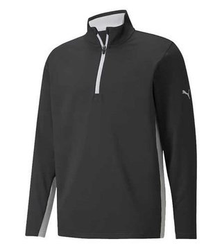 Puma Gamer 1/4 Zip heren sweatshirt, zwart