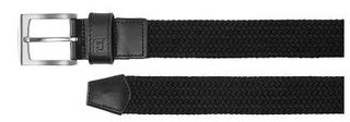 FootJoy Women's Braided ladies belt, zwart