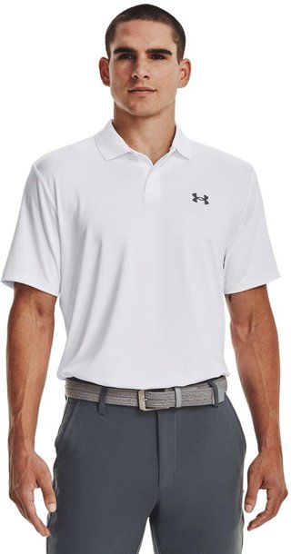 Under Armour Performance 3.0 heren polo, wit