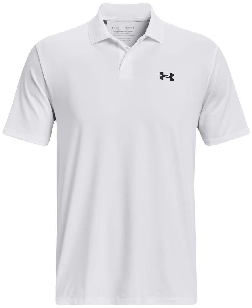 Under Armour Performance 3.0 heren polo, wit