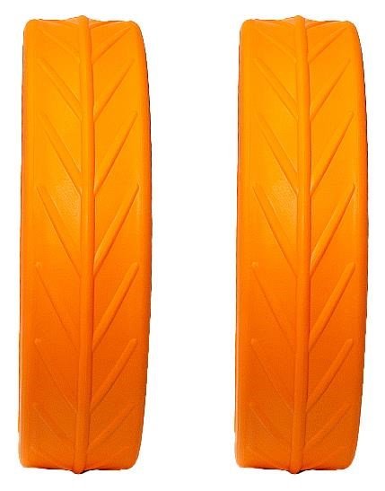 JuCad Banden voor achterwiel (2 banden voor JuCad achterwielen), oranje