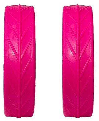 JuCad Tyres for Rear Wheels (2 banden voor JuCad achterwiel), roze