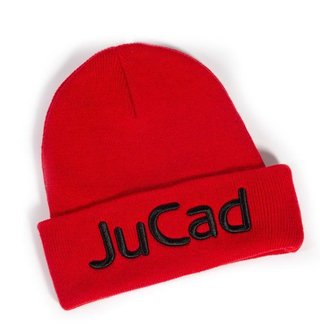 JuCad winter hat unisex wintermuts, rood