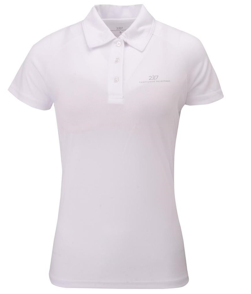 2117 of Sweden Fröseke dames polo, wit