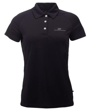2117 of Sweden Fröseke dames polo, zwart