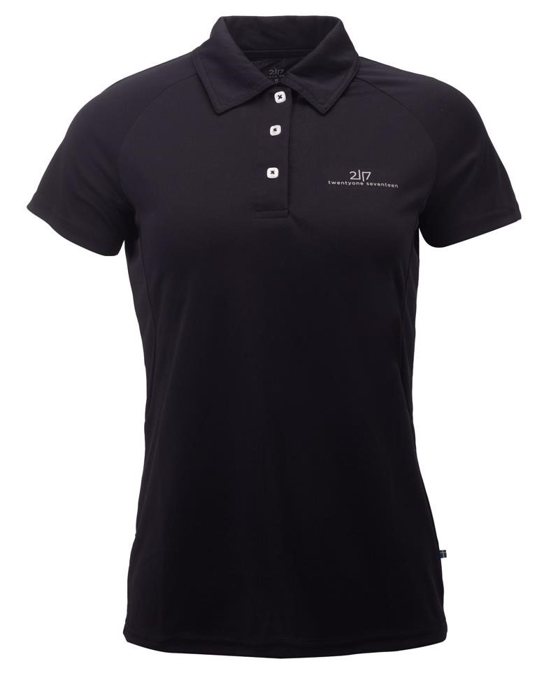 2117 of Sweden Fröseke dames polo, zwart
