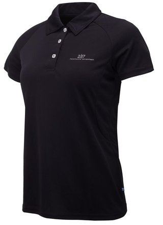 2117 of Sweden Fröseke dames polo, zwart