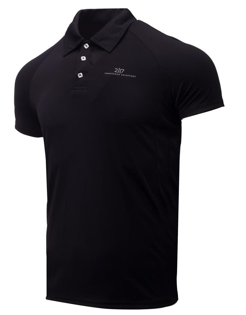 2117 of Sweden Fröseke heren polo, zwart