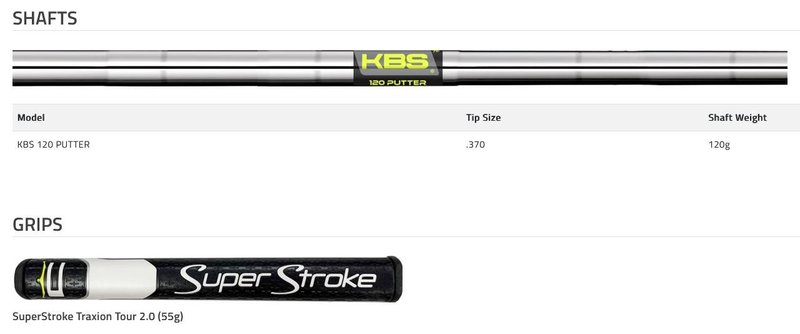 Cobra KING Vintage Widesport putter