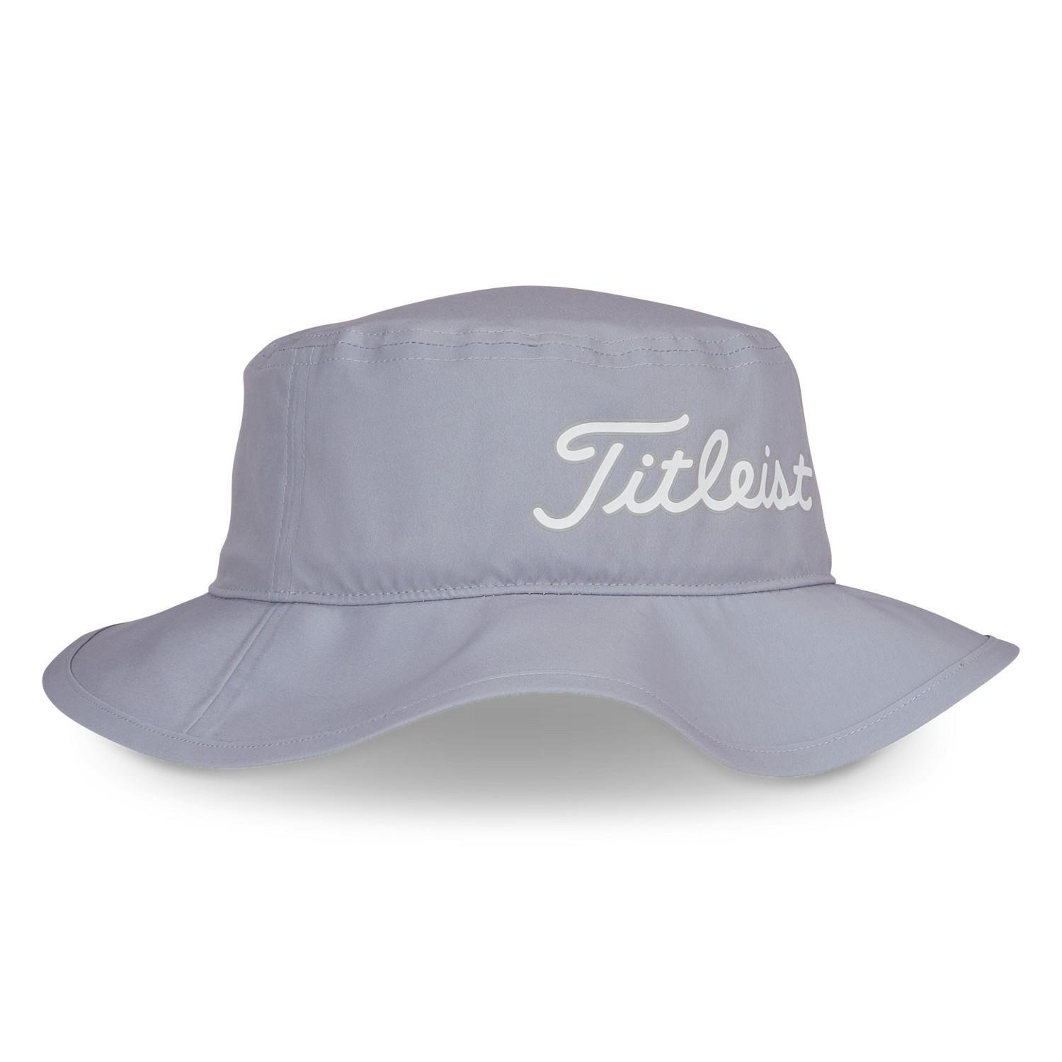 Titleist Breezer heren bucket hat, grijs/wit