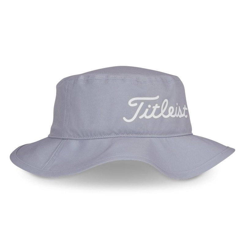 Titleist Breezer heren bucket hat, grijs/wit
