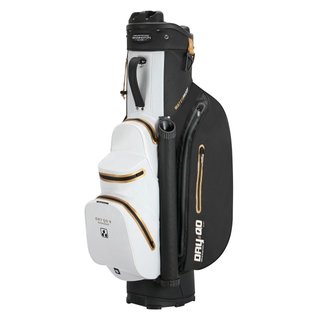 Bennington Dry QO 9 Waterproof cart bag, zwart/wit/goud