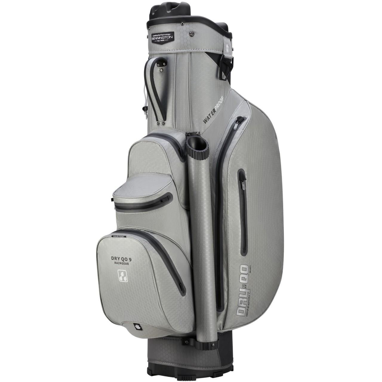 Bennington Dry QO 9 Waterproof cart bag, silver/grey