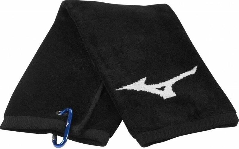 Mizuno RB Tri Fold handdoek, zwart