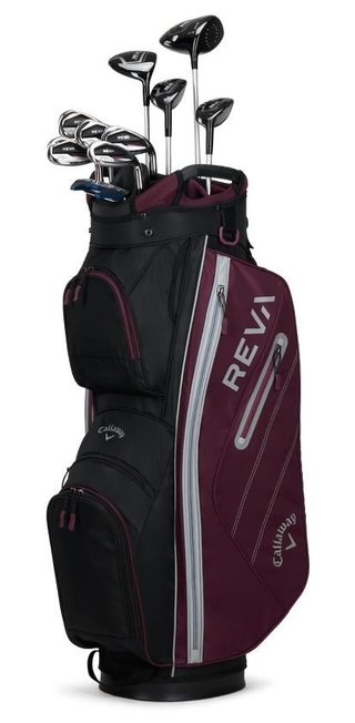 Callaway Reva 8PC Eggplant dames golfset, grafiet