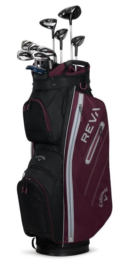Callaway Reva 8PC Eggplant dames golfset, grafiet