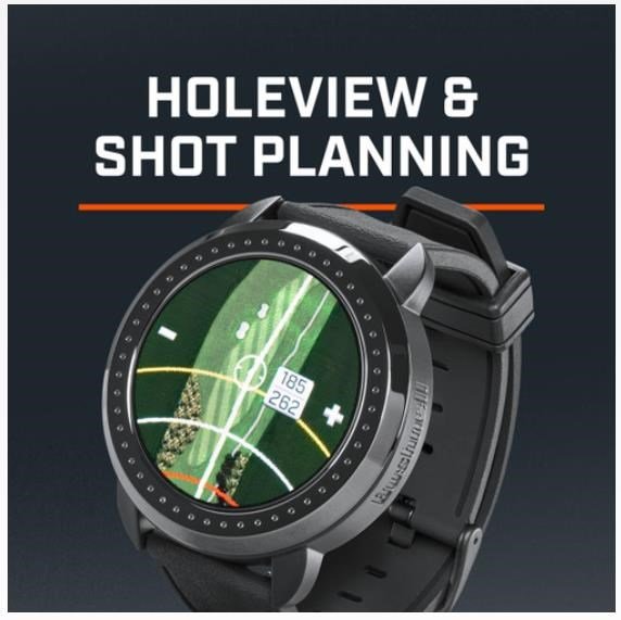 Bushnell iON Elite GPS golf watch, zwart