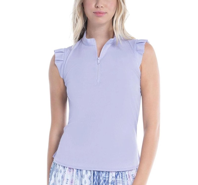 Lucky in Love Just My Luck Tank dames top, Hazy