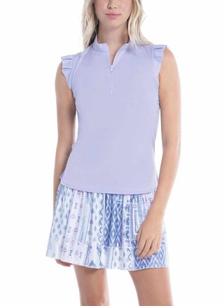 Lucky in Love Just My Luck Tank dames top, Hazy
