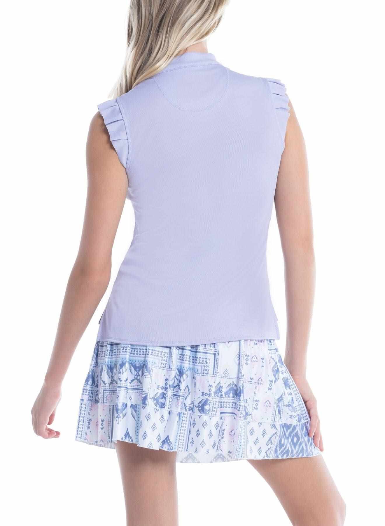 Lucky in Love Just My Luck Tank dames top, Hazy