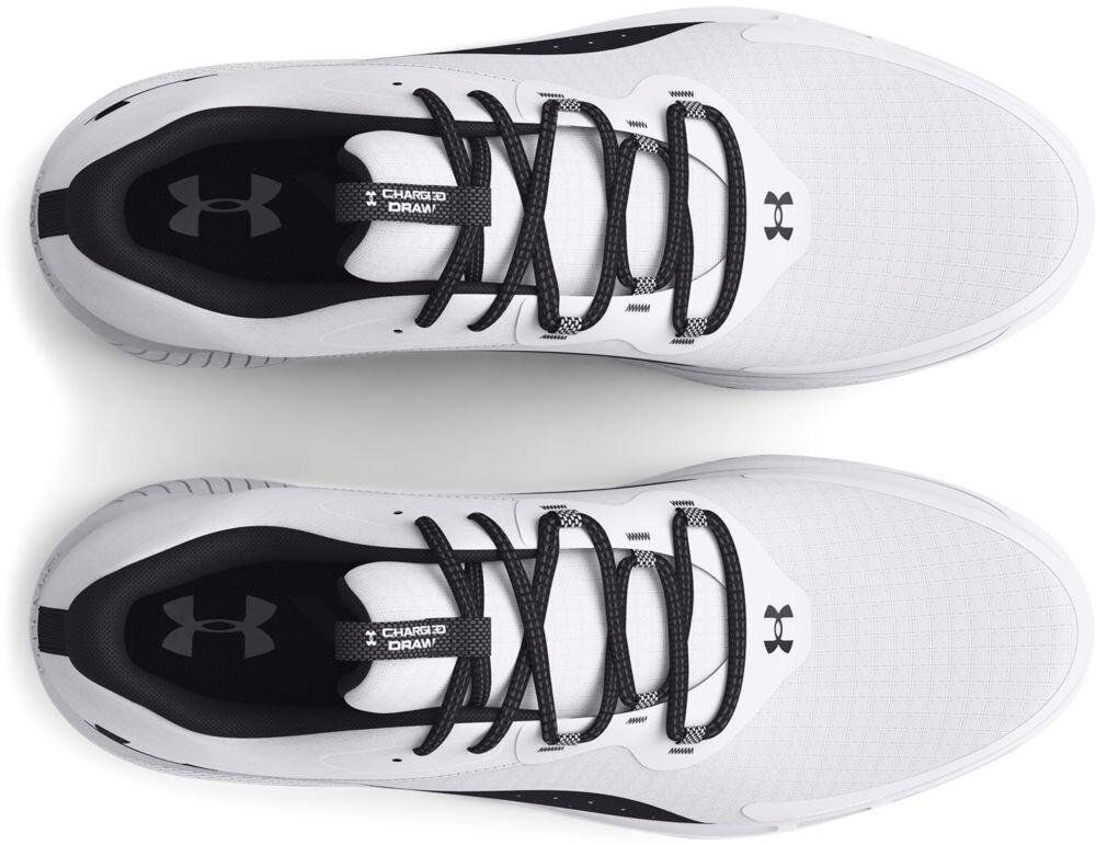 Under Armour Charged Draw 2 SL heren golfschoenen, wit