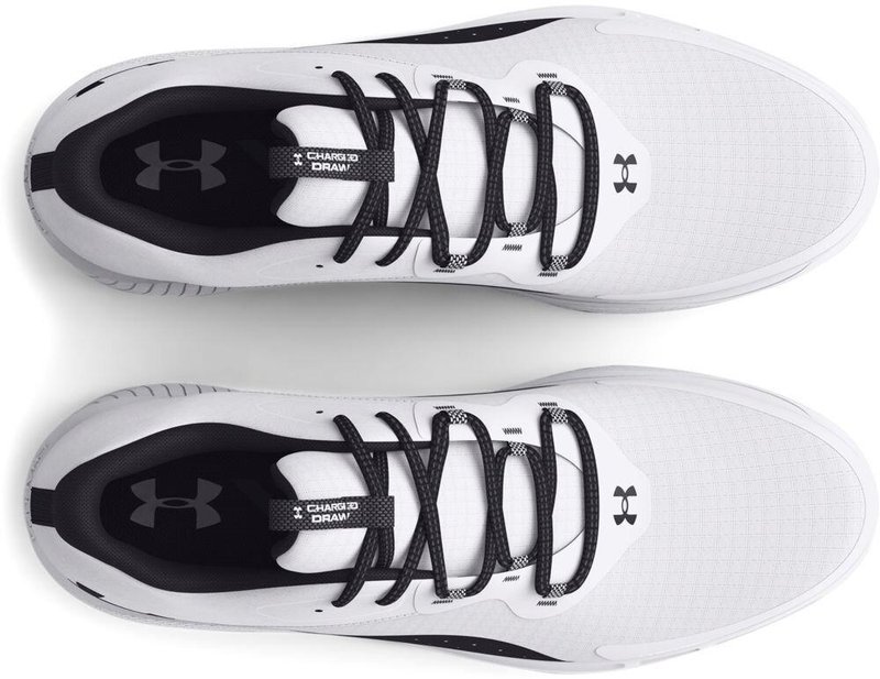 Under Armour Charged Draw 2 SL heren golfschoenen, wit