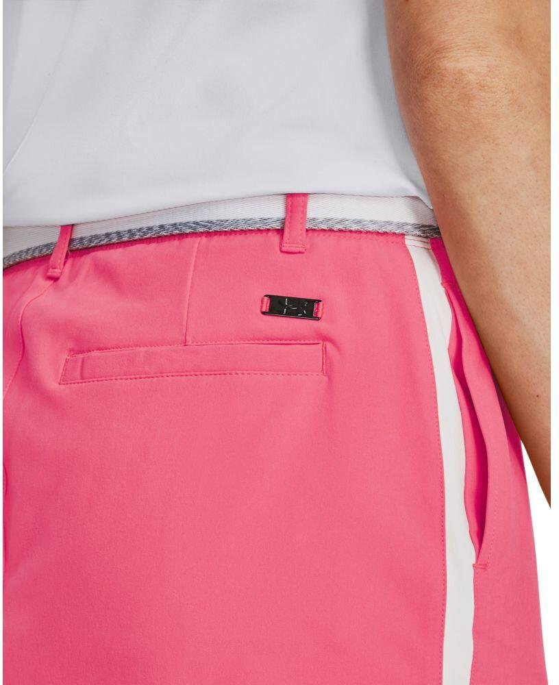 Under Armour Links Woven dames golfrok, pink shock