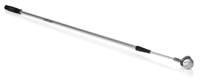 JuCad Aluminium Teleskopische Ballenvisser 12' (3,65m)