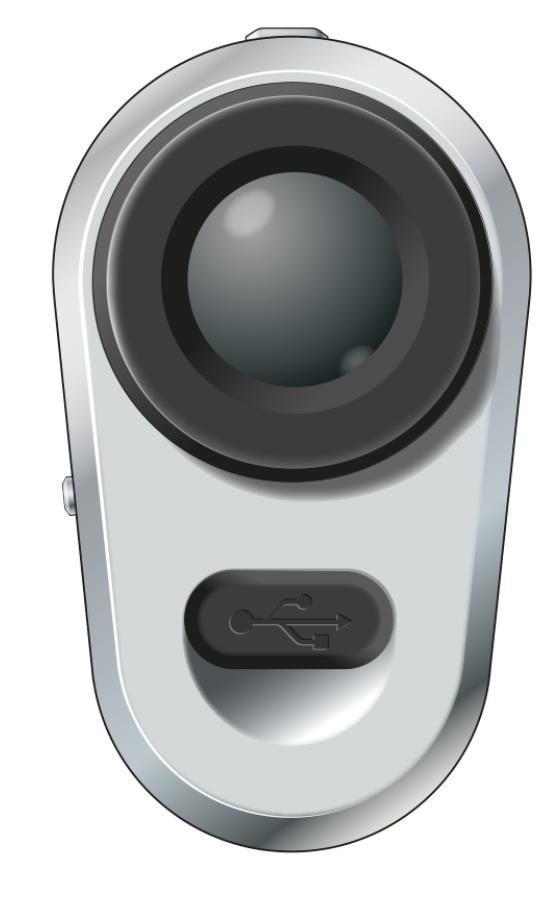 Zoom Zoom OLED PRO laser rangefinder, zwart/zilver