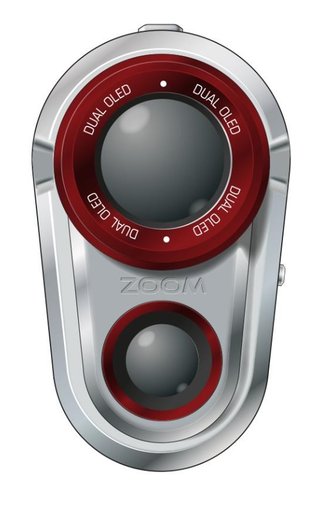 Zoom Zoom OLED PRO laser rangefinder, zwart/zilver