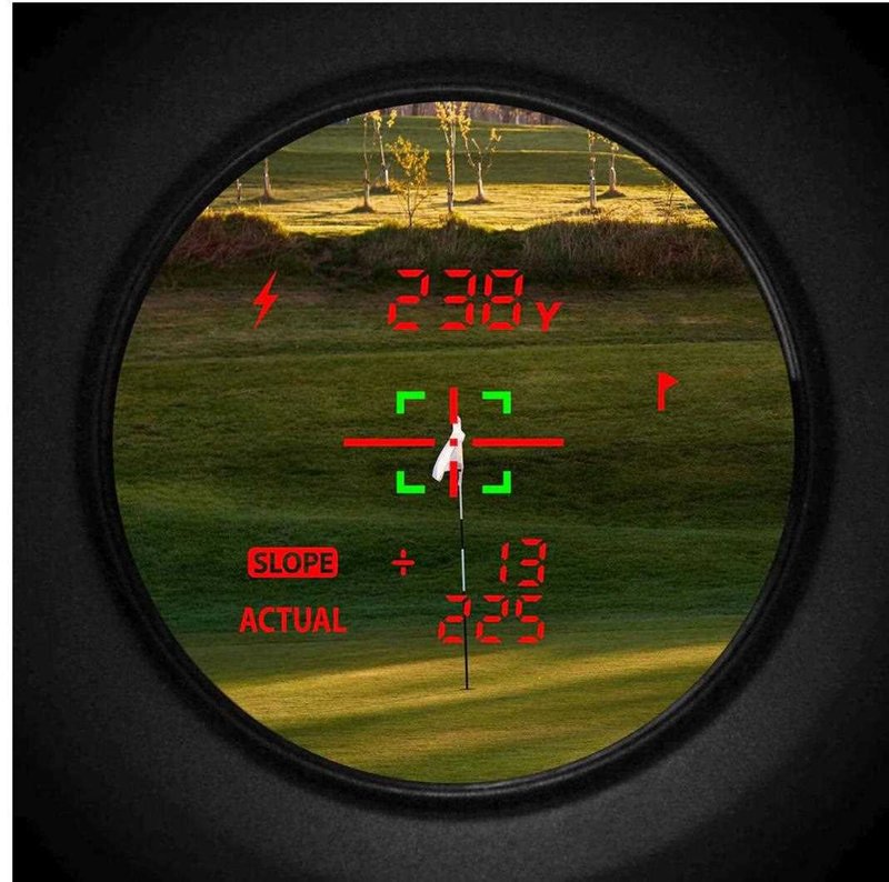 Zoom Zoom OLED PRO laser rangefinder, zwart/zilver