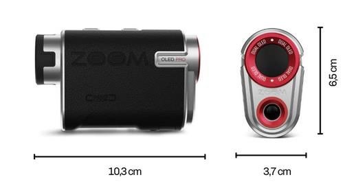 Zoom Zoom OLED PRO laser rangefinder, zwart/zilver