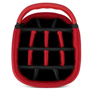 Big Max AQUA Hybrid 4 stand bag, zwart/houtskool/rood