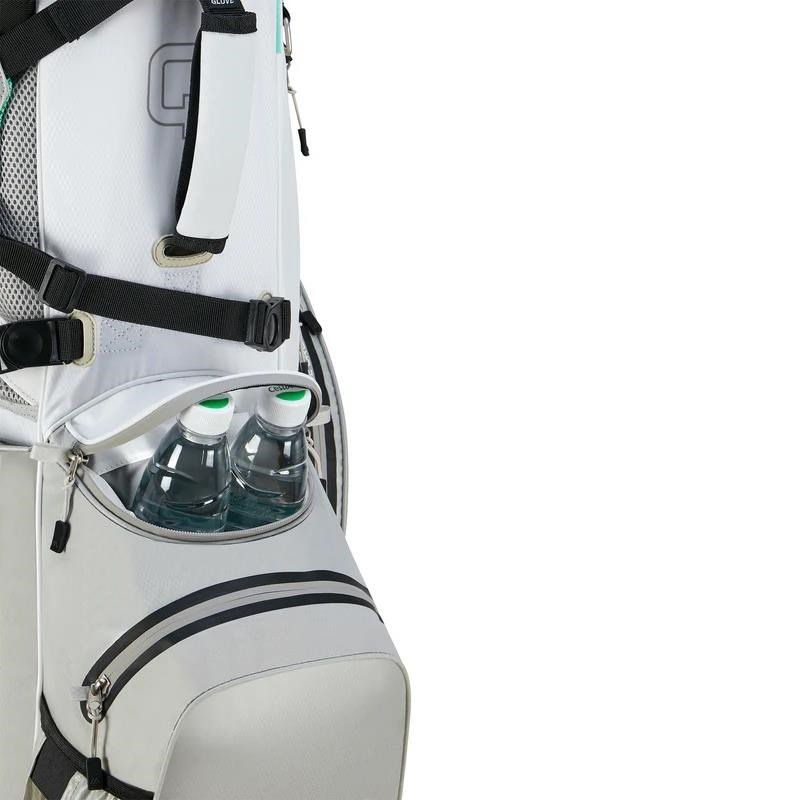 Big Max AQUA Hybrid 4 stand bag, wit/grijs/mint