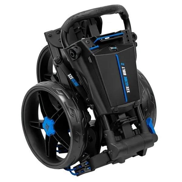 Ezeglide Bolt 2 + Easy Opening handwagen, zwart/blauw