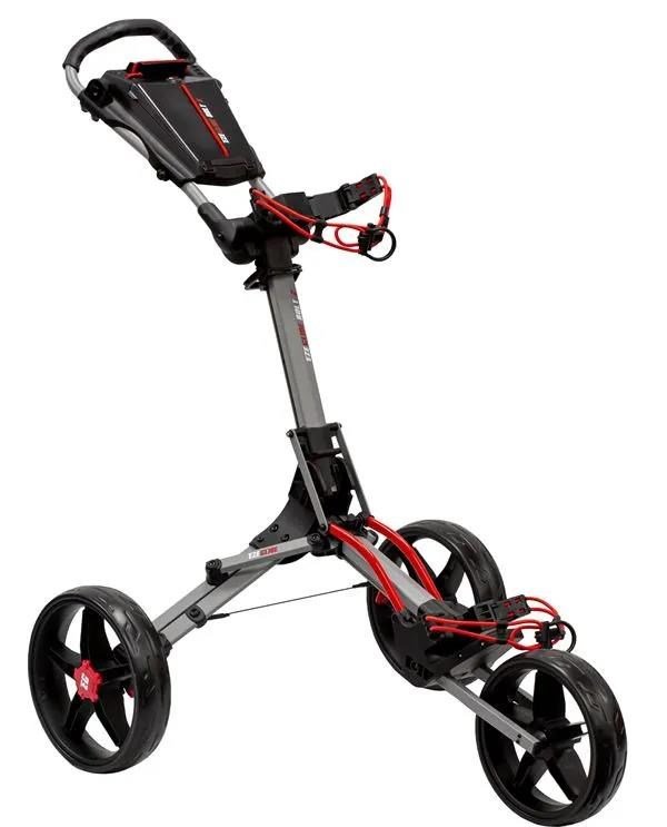Ezeglide Bolt 2 + Easy Opening handwagen, grijs/rood