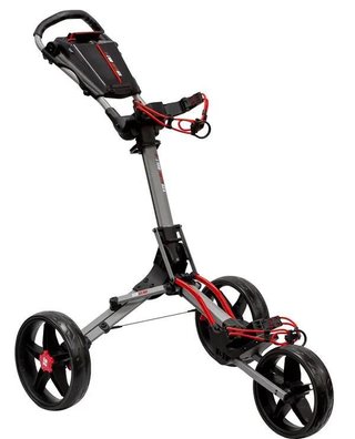 Ezeglide Bolt 2 + Easy Opening handwagen, grijs/rood
